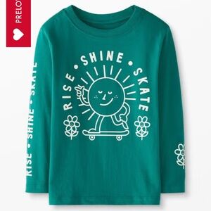 Hanna Andersson skater graphic tee